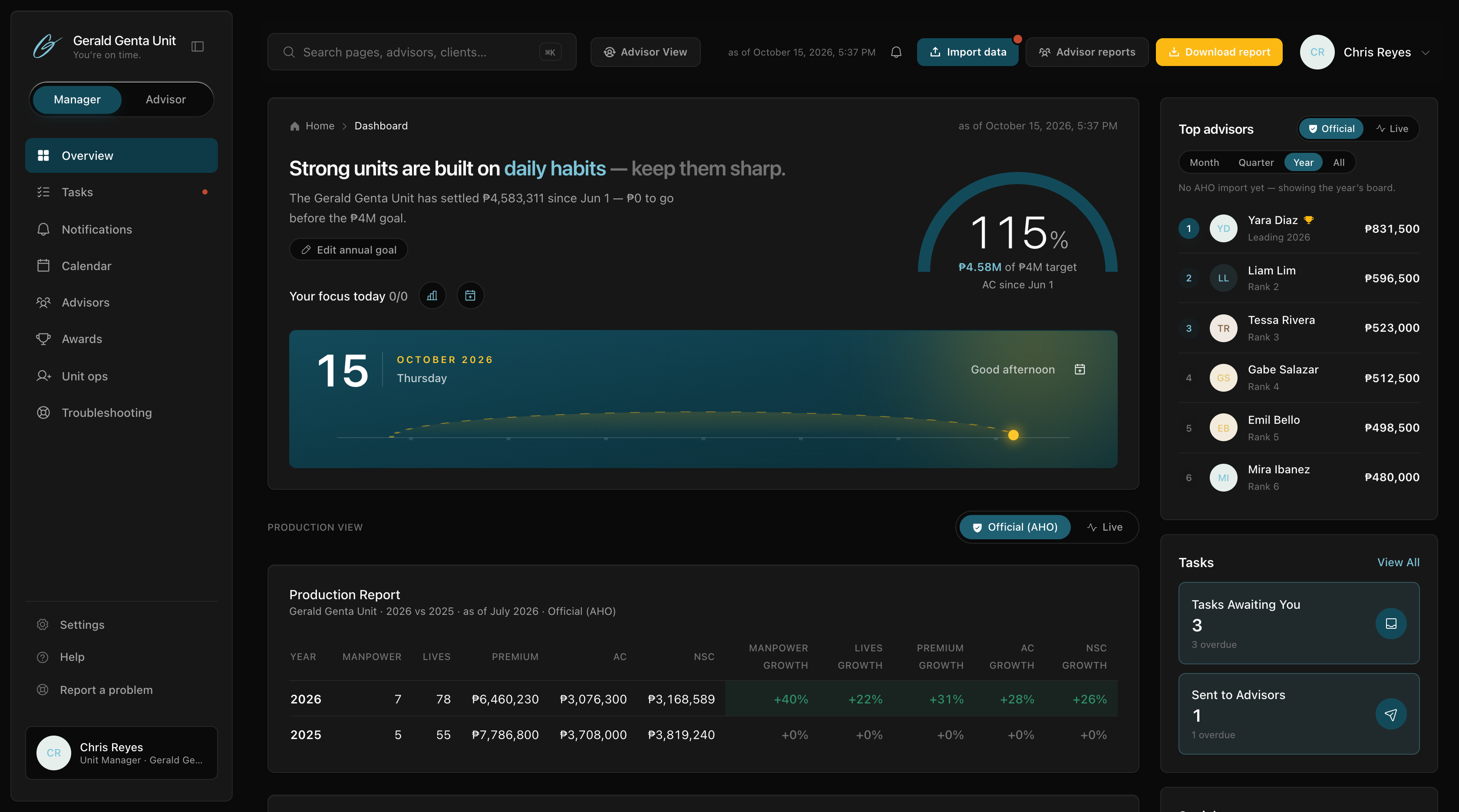 Dark mode