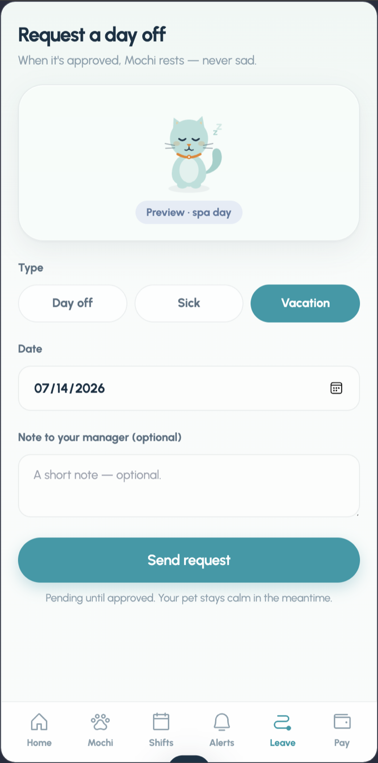 Request day off